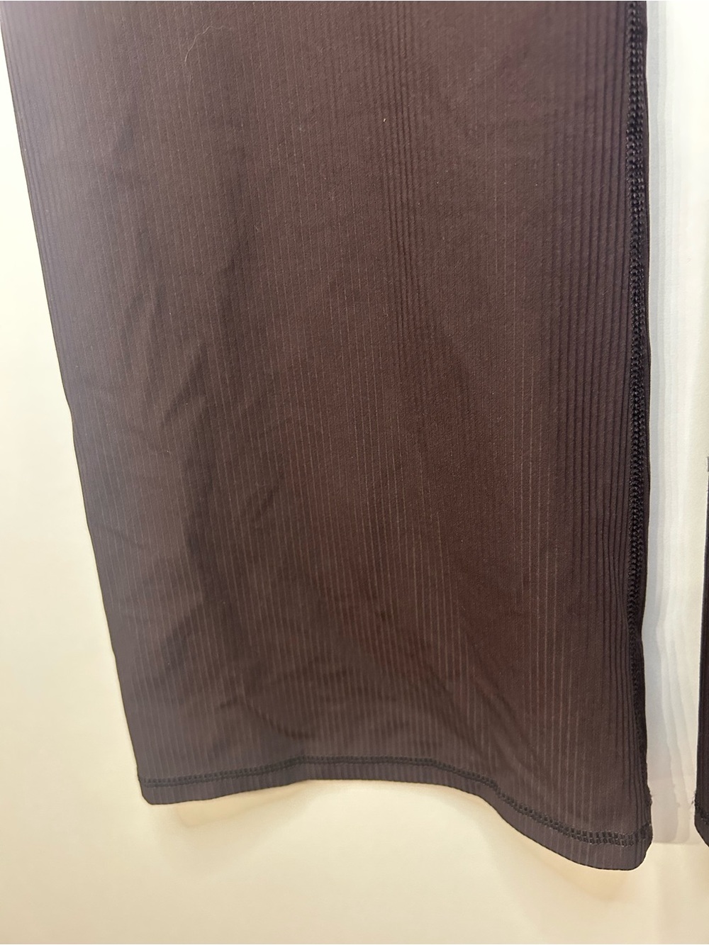 *NWOT* Avia Women’s Brown Ribbed Softscupt Straight Leg Leggings, Medium (8-10) - Picture 5 of 10
